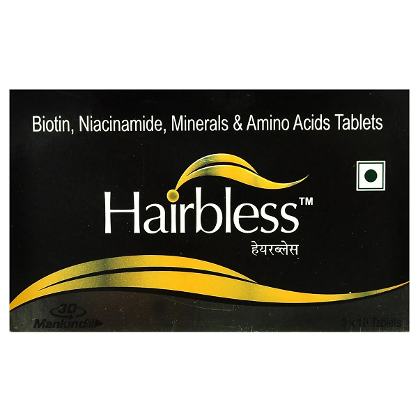 Hairbless Tablet 10's 