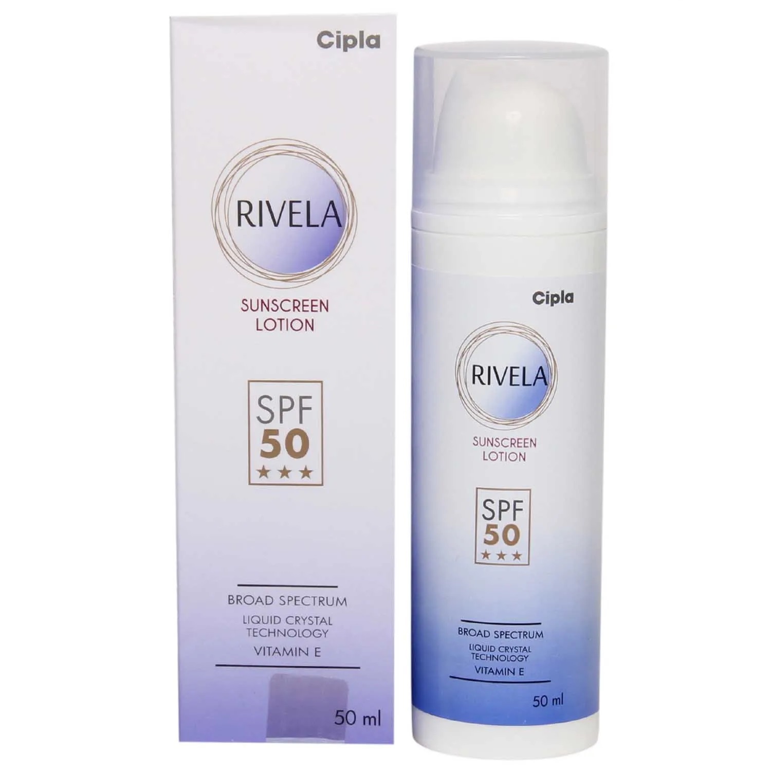 RIVELA SUNSCREEN LOTION SPF 50 - 50ml