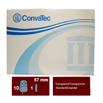 Convatec Sur Fit 57MM Pack Of 10 REF402534 Pouch and Bag