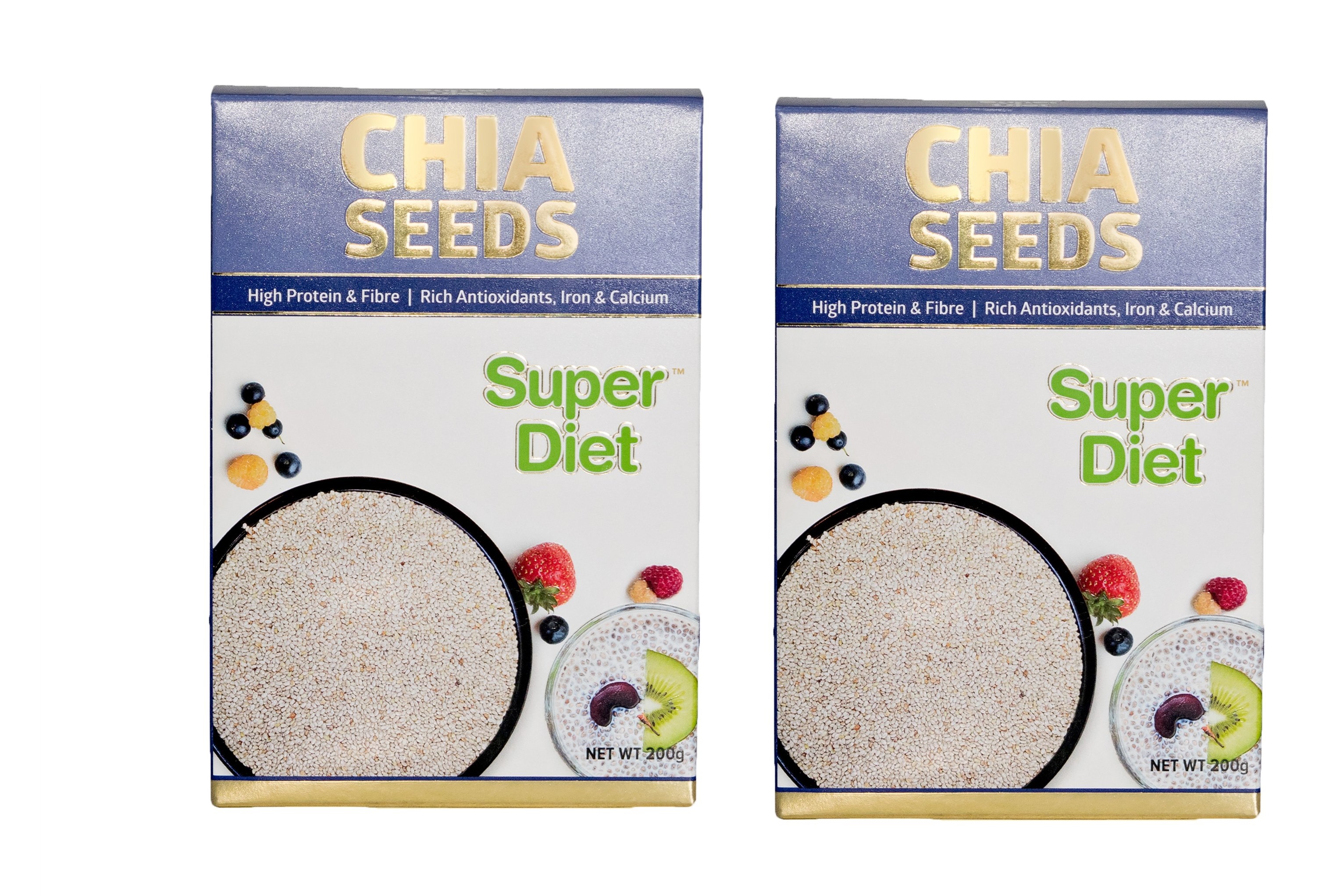 Super Diet Chia Seeds - 200 gm Pack Of 2