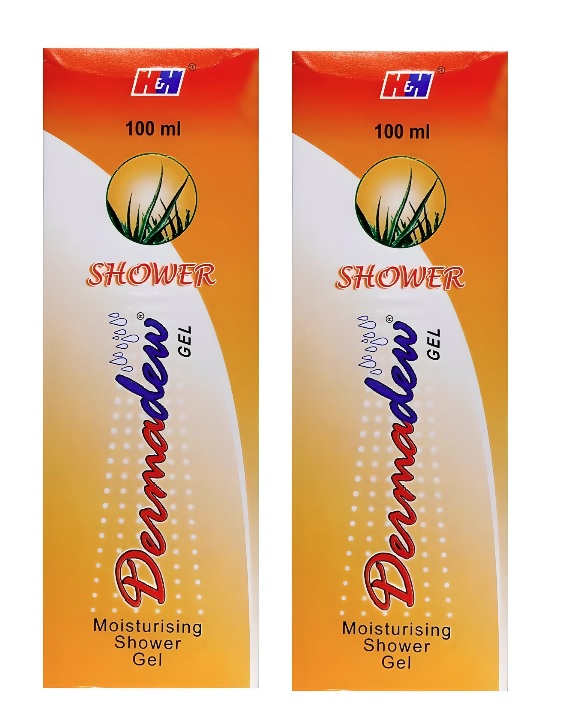 Dermadew Shower Gel 100ml Pack Of 2