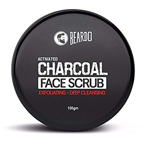 Beared ACTIVATED CHARCOAL FACE SCRUB