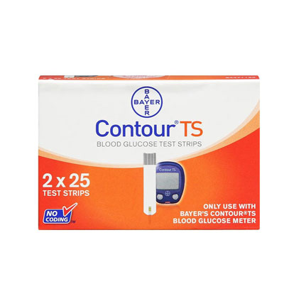 Contours TS 2X25 Test Strips