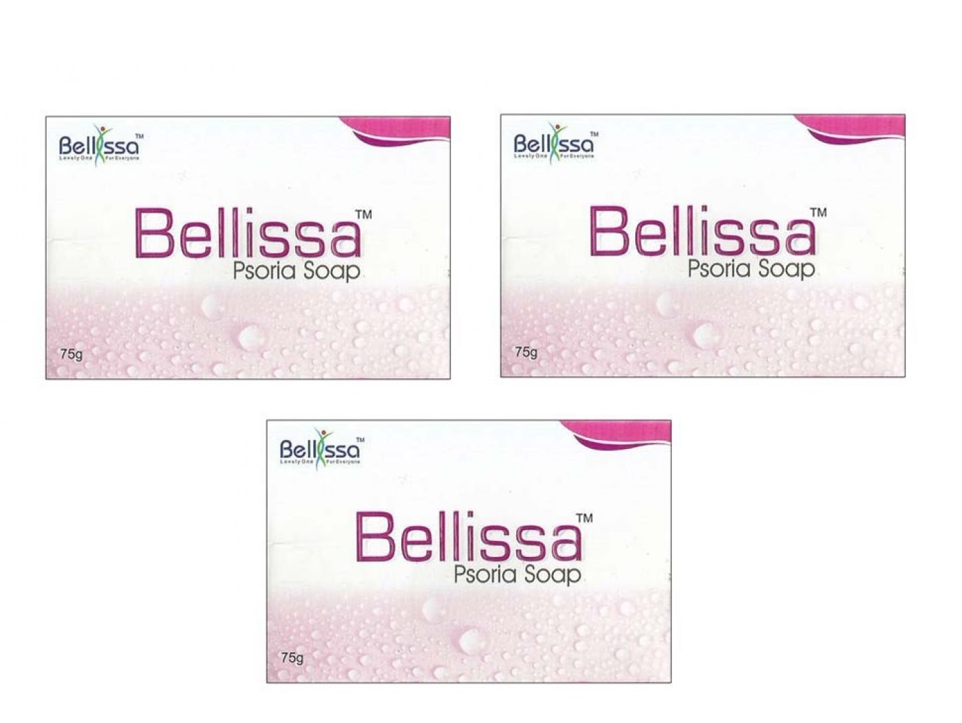 Bellissa Psoria Soap 75gm Pack Of 3