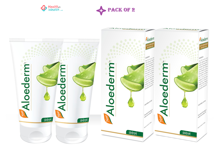 Aloederm Skin Cream 50gm Pack Of 2