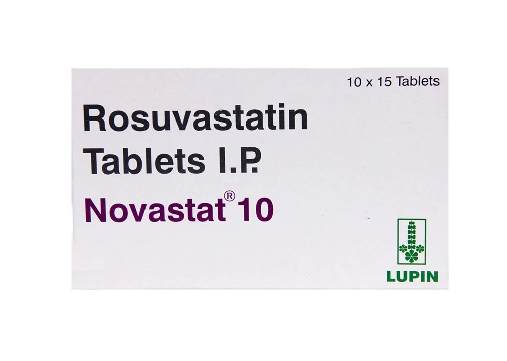 Novastat 10 Tablet 15's