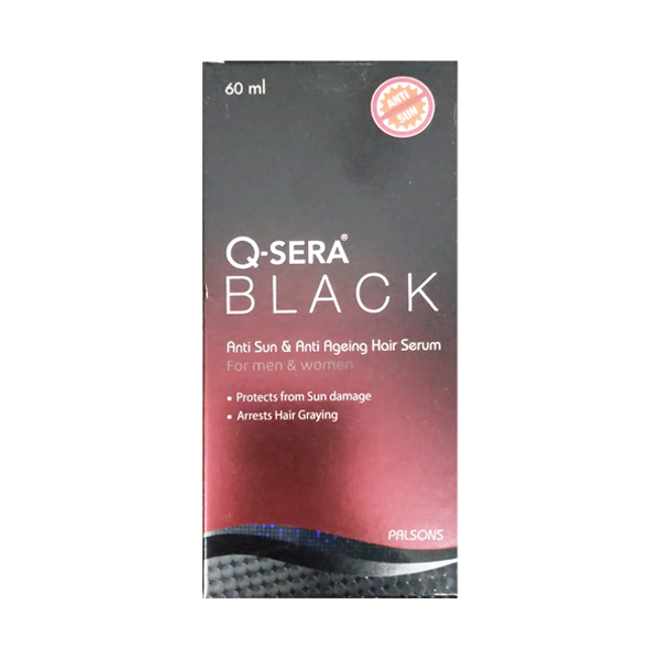 Q-Sera Black Hair Serum 60ml