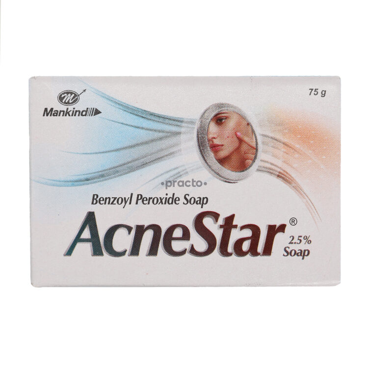 Acnestar 2.5% Soap 75gm 