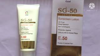 SG-50 Sunscreen Lotion 60ml