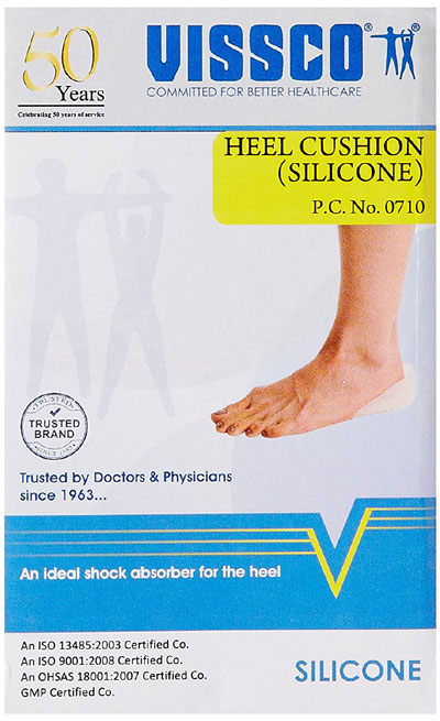 Vissco Silicone Heel Cushion  Universal