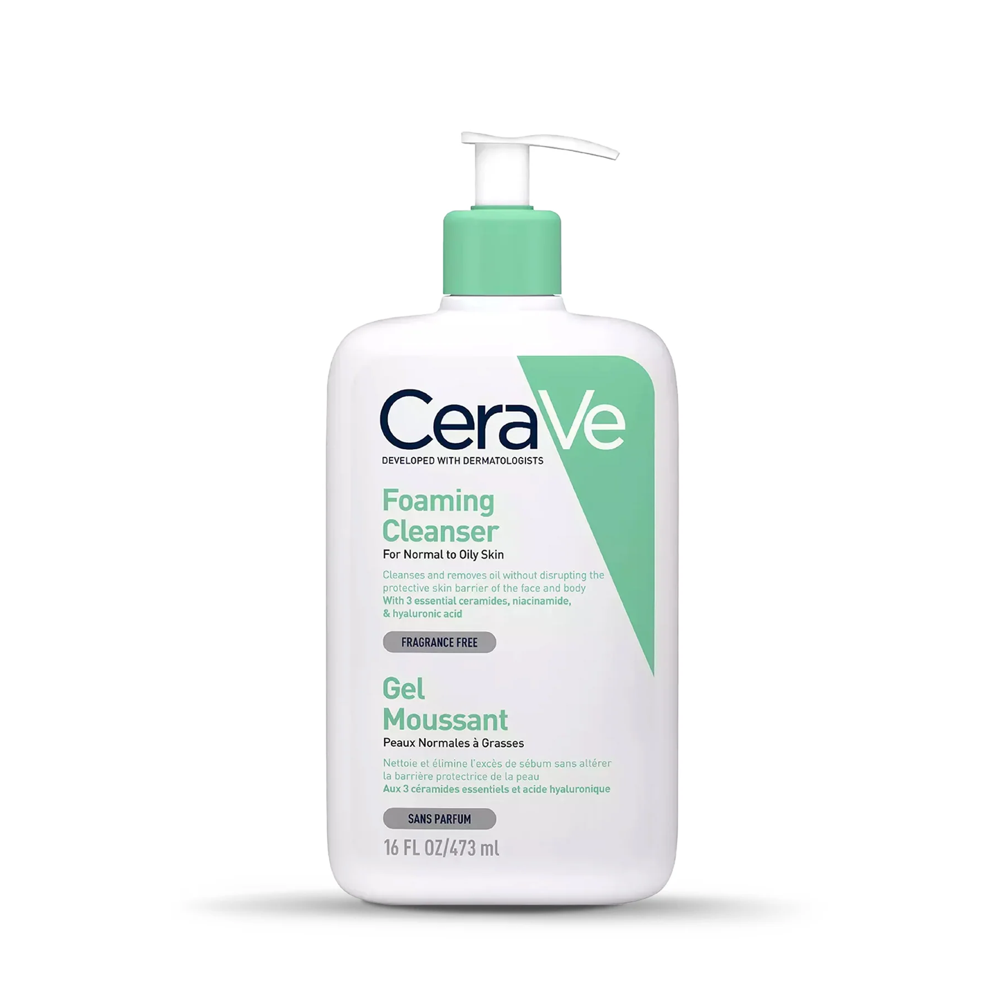 CeraVe Foaming Cleanser for Normal and Oily Skin 473ml
