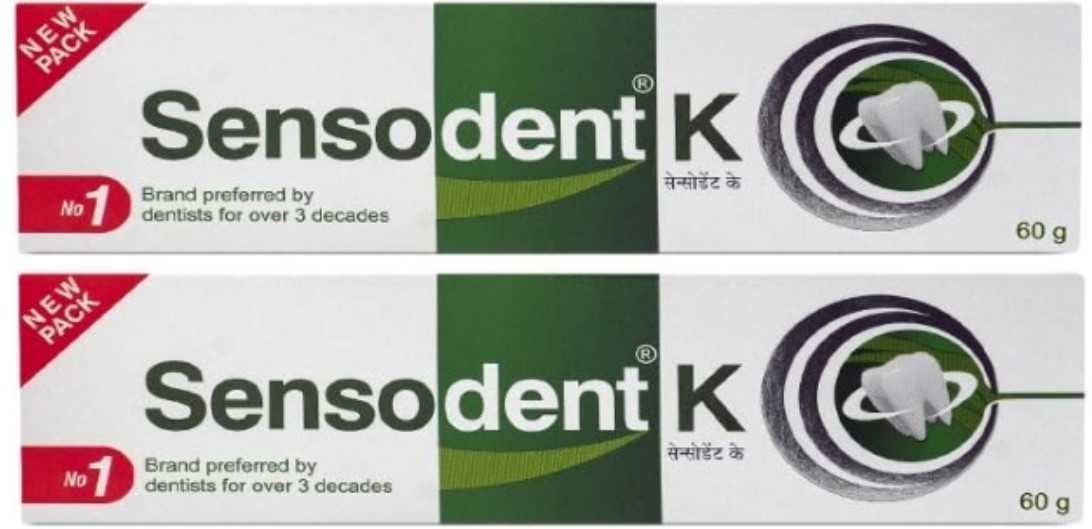 Sensodent-K Medicated Dental Cream 60gm Pack Of 2