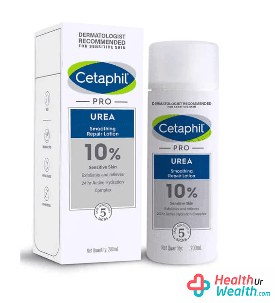 Cetaphil Pro 10% Urea Smoothing Repair Lotion For Sensitive Skin