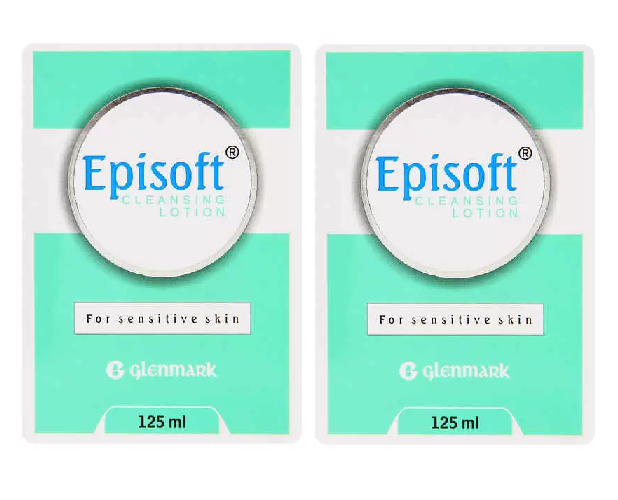 Episoft Cleansing Lotion 125ml Pack Of 2