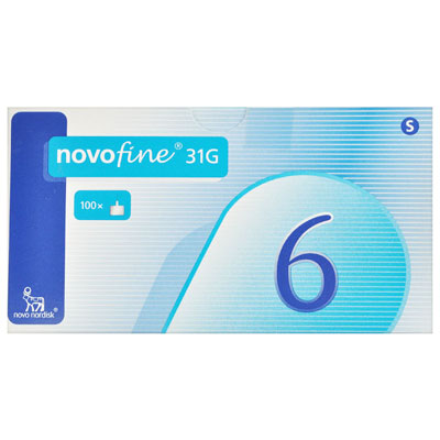 Novofine Aig Ster 0 25 into 6mm 31g 100Pc