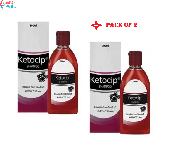 KetoCIP 2 Percent Shampoo pack of 2