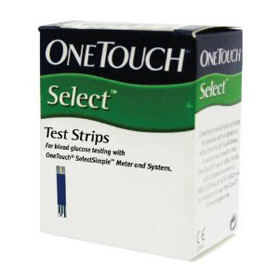 OneTouch Select Test Strips 25s