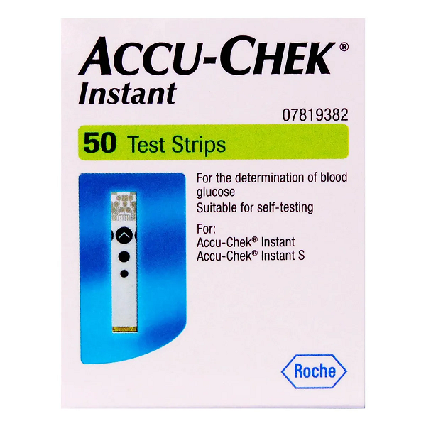 Accu-Chek Instant Test Strips, 50 Count