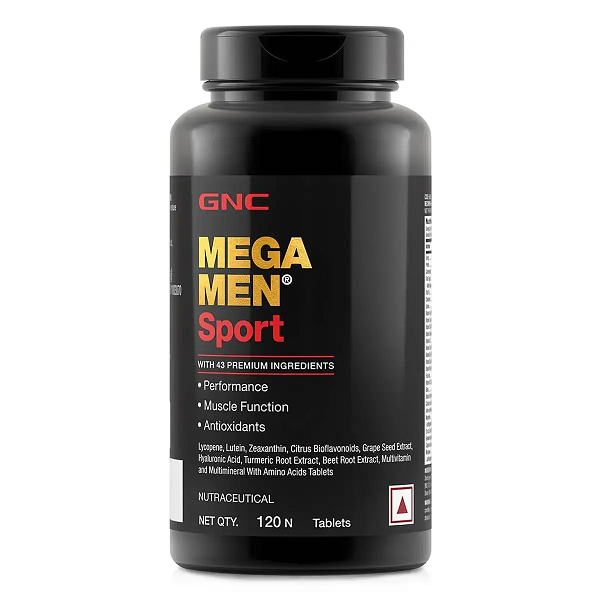 GNC Mega Men Sport with 43 Premium Ingredients, 120 Tablets