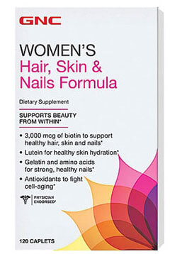 Hair Skin and Nails Formula 3000mcg 120s