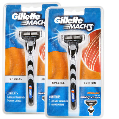 Gillette Mach 3 Refillable Pack Of 2