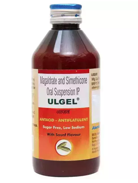 Ulgel Sugar Free Saunf Flavour Suspension 450ml