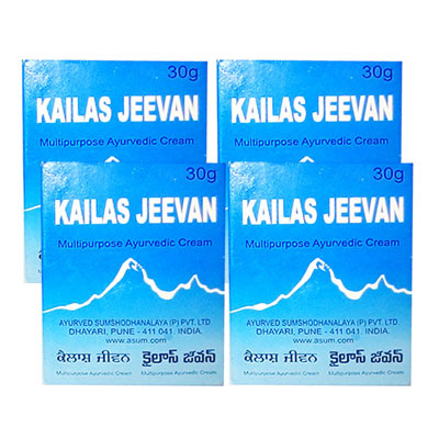 Kailas Jeevan 30 gm pack of 4