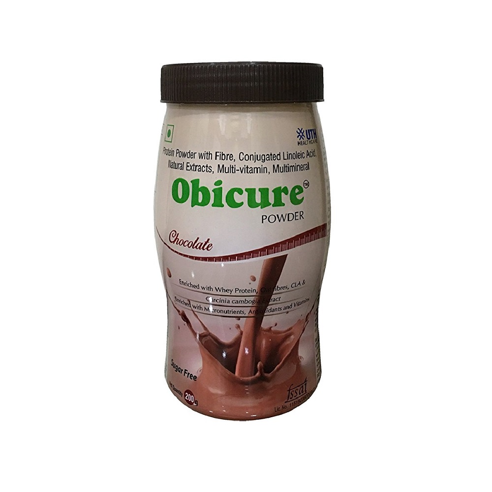 Obicure Sugar Free Chocolate Flavour Powder 200gm 