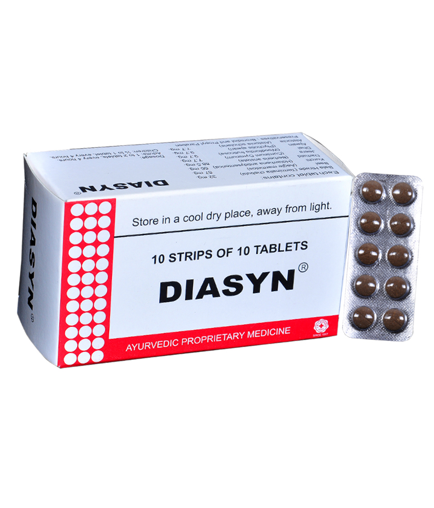 Diasyn 10×10 Tabs – For Diarrhea & Dysentery
