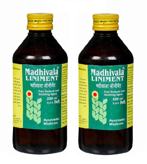 Madhivala Liniment 200ml Pack Of 2