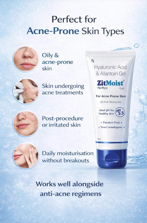 ZitMoist Gel 50gm