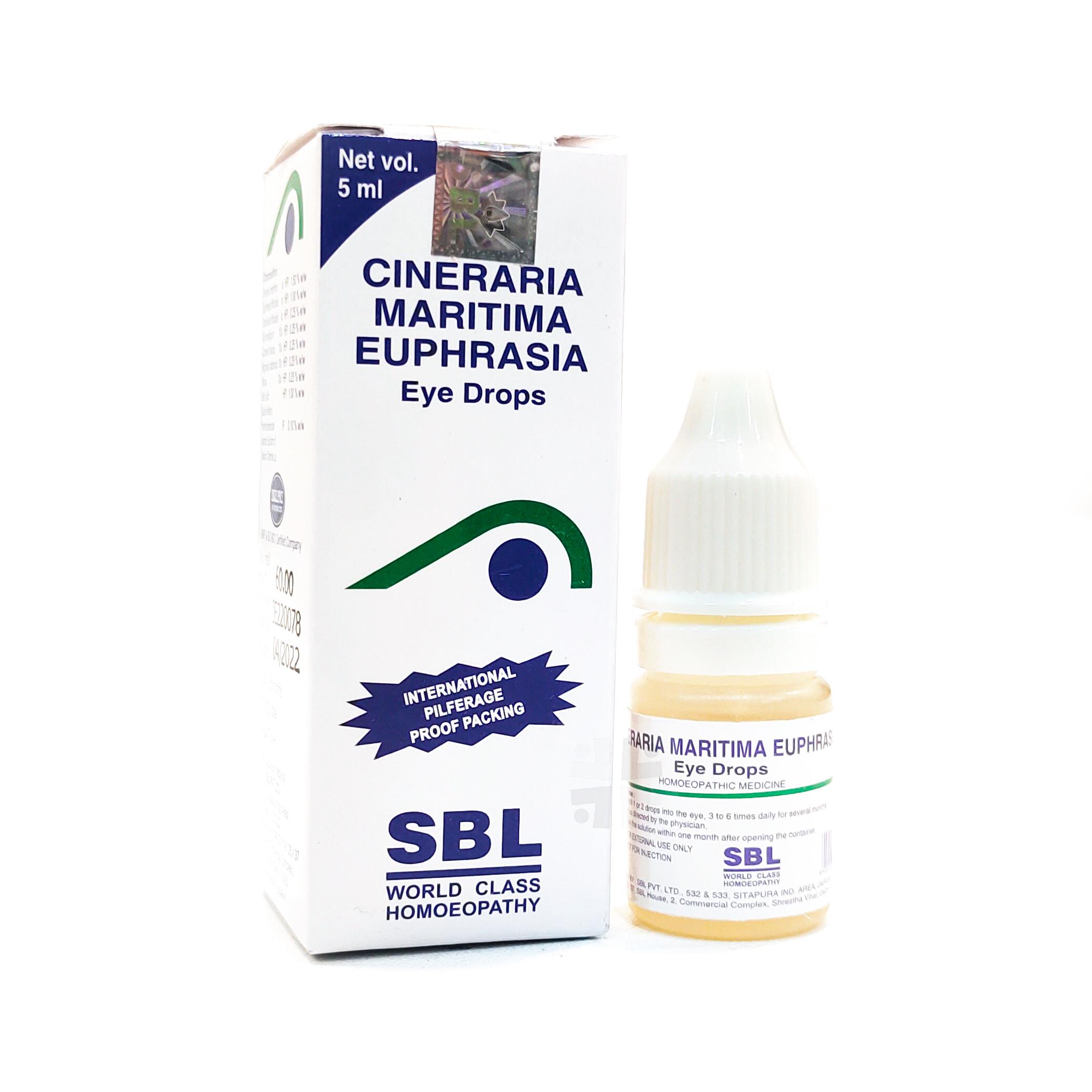 Cineraria Euphrasia Eye Drops 10ml