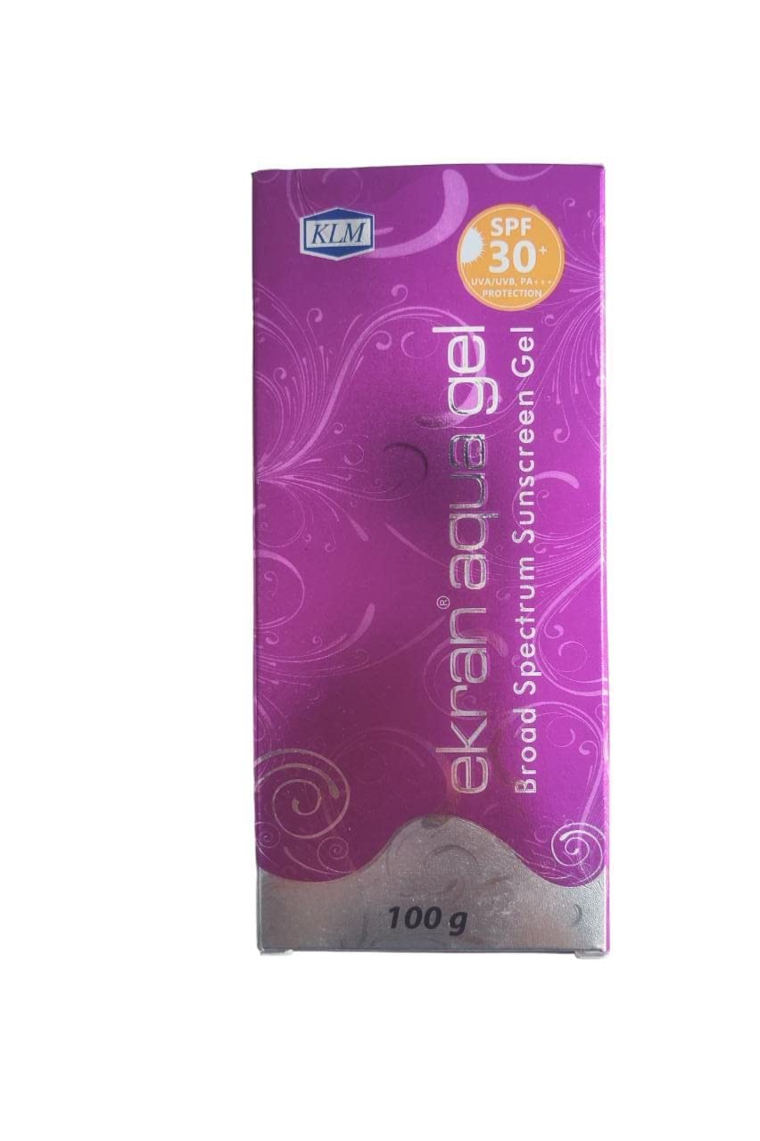 Ekran Aqua Gel Spf 30,Plus Sunscreen 100gm