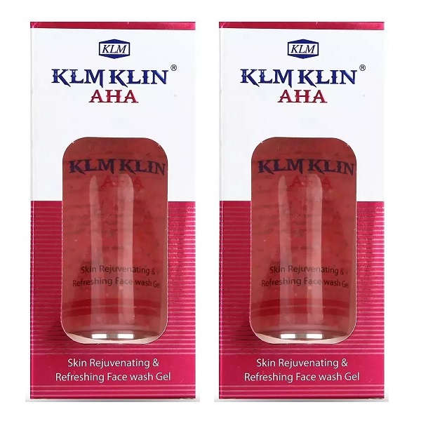 Klm Klin Aha Face Wash 100ml Pack Of 2