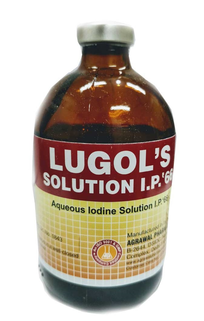 Lugols Iodine Dosage Chart