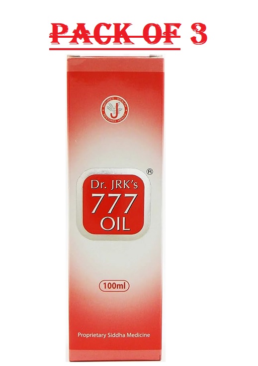 Dr. JRK 777 Oil 100ml Pack Of 3