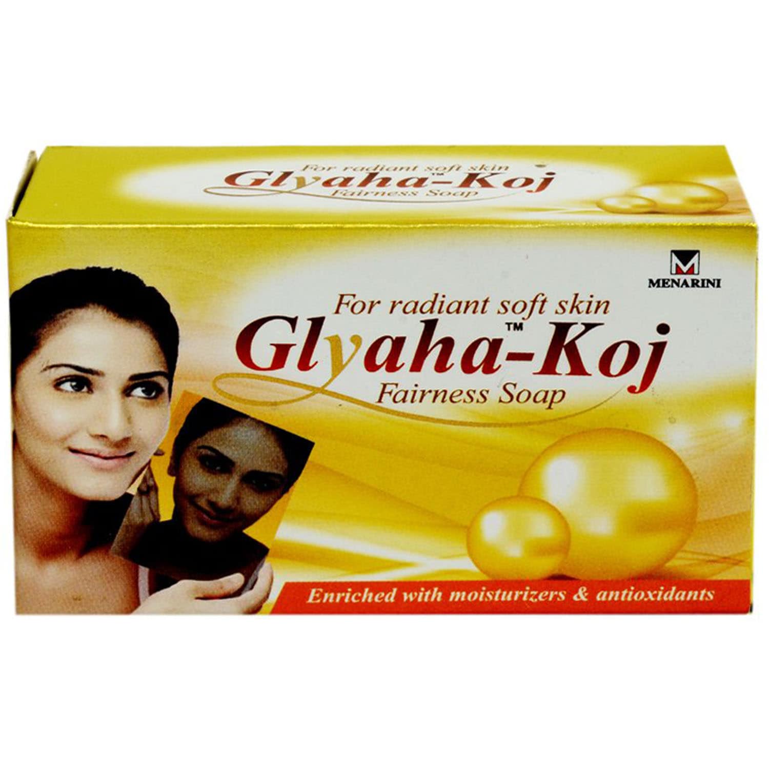 Glyaha-Koj Soap 75GM PACK OF 2