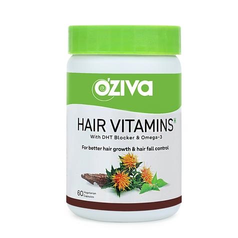 OZiva Hair Vitamins 60 Capsules