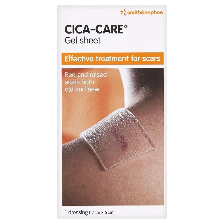 Cica-Care Silicone Gel Sheet 12cm x 6cm