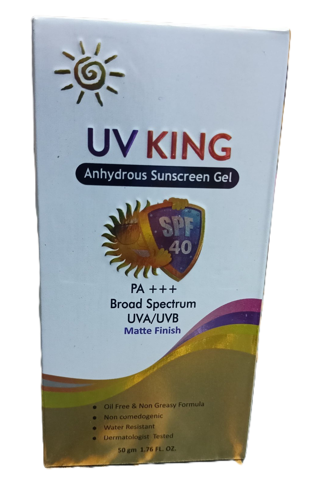UV King Anhydrous Sunscreen Gel Spf 40