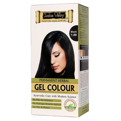 Buy Indus Valley Permanent Herbal Hair Colour- Black Online - HealthurWealth Buy Indus Valley Permanent Herbal Hair Colour- Black Online - HealthurWealth