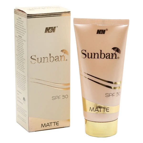 Sunban Matte Gel SPF30 75gm