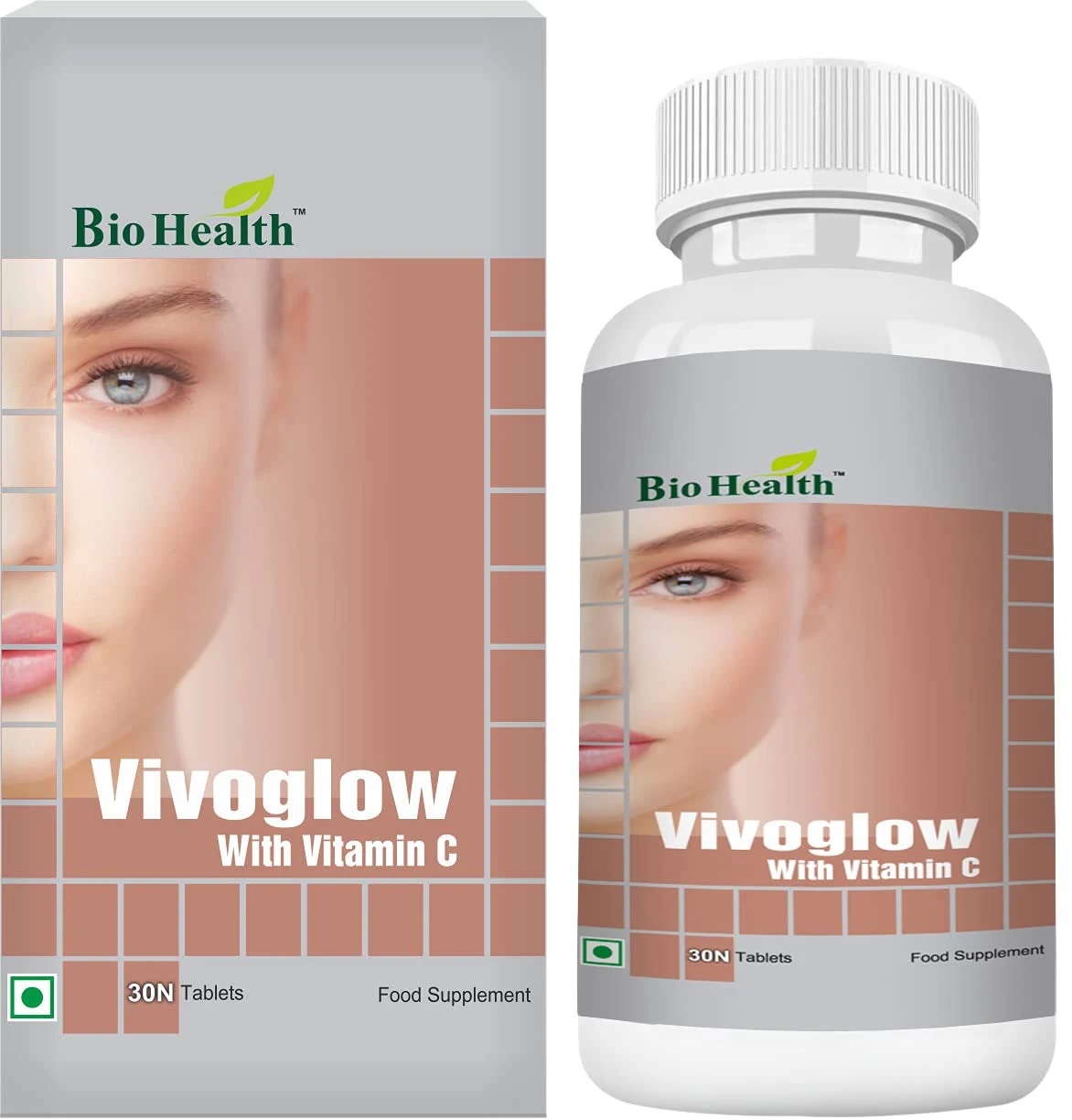 Bio Health Vivoglow with Vitamin C - 30 tablets
