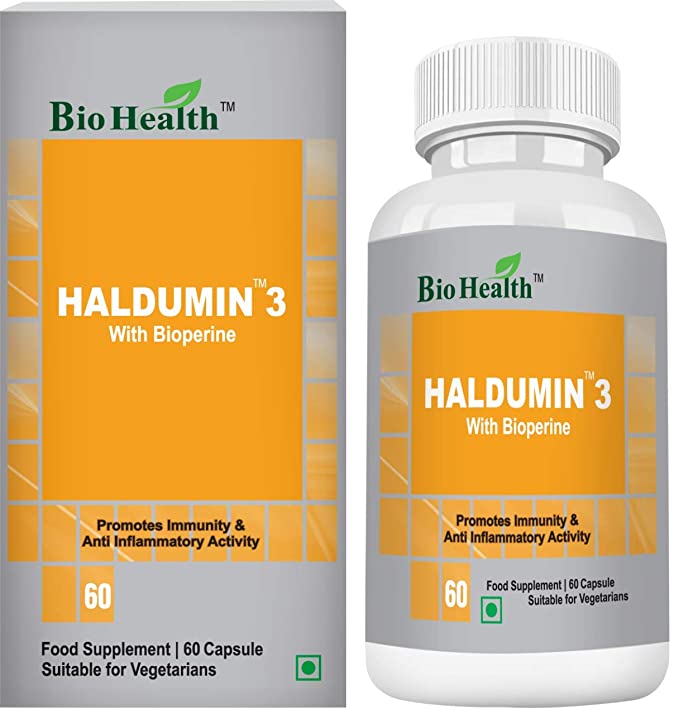 Bio Health Haldumin 3 with Bioperine - 60 tablets