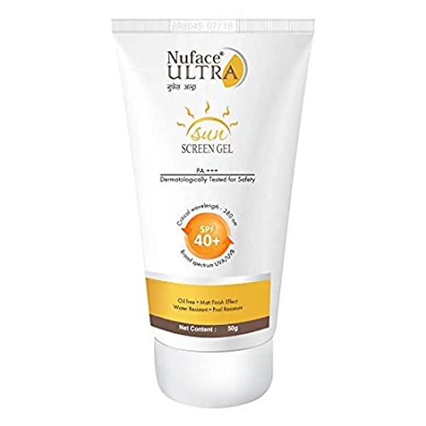 Nuface Ultra Sunscreen Gel 50gm