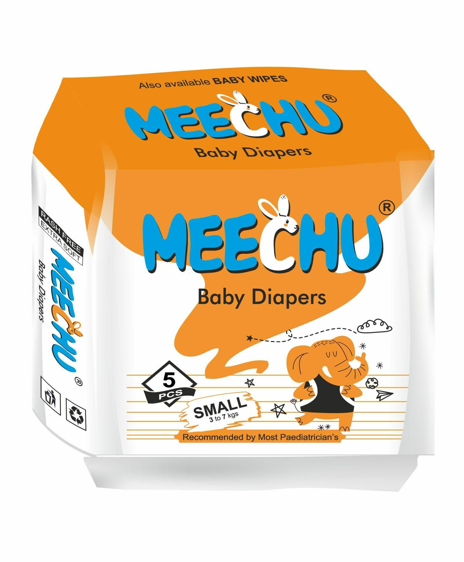 MEECHU BABY Small Diapers 3 to 7 years
