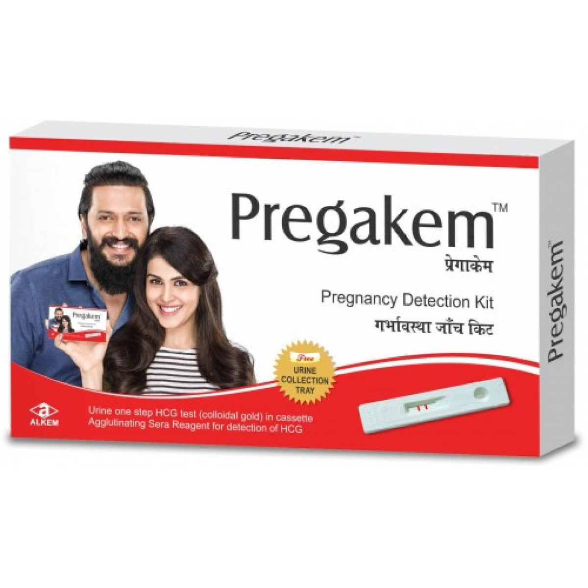 Pregakem Pregnancy Detection Test Kit Pack Of 4