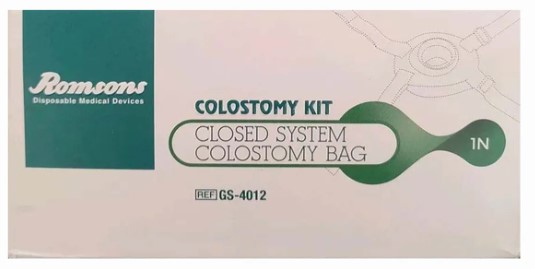 Romsons Colostomy Kit 100 Spare Bags Pack Of 2 Adult