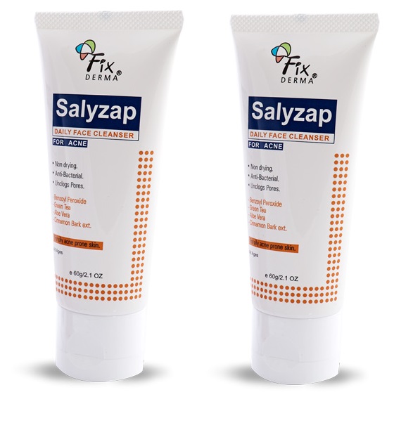 SALYZAP DAILY FACE CLEANSER  PACK OF 2