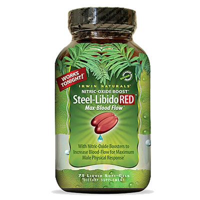Irwin Steel Libido 75 liquid soft gels   men